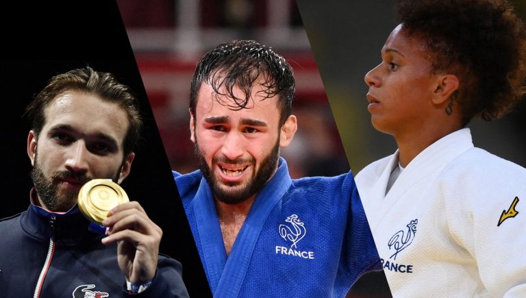un athlète de judo échoue à la pesée officielle mais parvient néanmoins à participer aux jeux olympiques, illustrant détermination et esprit sportif.